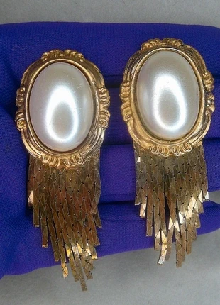Boucles d oreilles vintage, brand: Vintage Chic, condition: Very good, €20.00, €21.70 includes Buyer Protection Pro