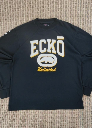 Vintage Ecko Unltd Long Sleeve T-Shirt Y2K Black Graphic Tee Size Small, brand: ECKO UNLTD., condition: Very good, size: S, €25.00, €26.95 includes Buyer Protection