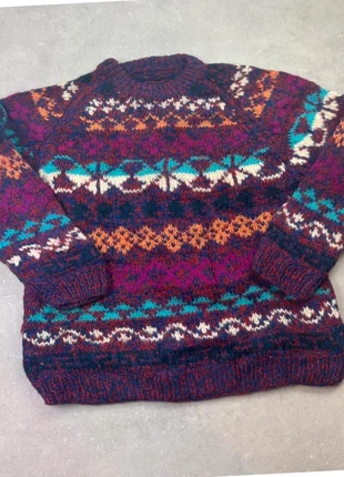 Pull Sweater Vintage Hand made M/L 100% wool, marque: Vintage Dressing, état: Très bon état, taille: L / 40 / 12, 29,99 €, 32,19 € Protection acheteurs incluse