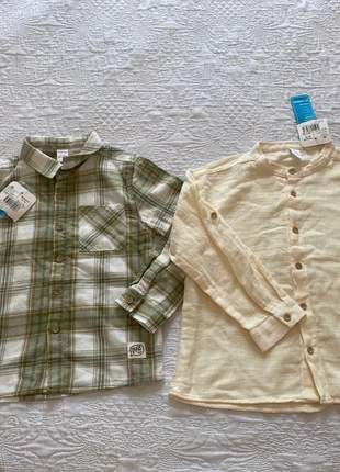 Neu 2 Jungen Hemden LC Waikiki Hemdenset 110 kariert casual, merk: LC Waikiki, staat: Nieuw met prijskaartje, maat: 5 jaar / 110 cm, € 5,90, € 6,90 inclusief Kopersbescherming