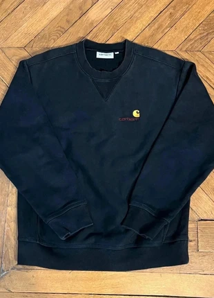 Pull à col rond-round neck Carhartt noir taille xs, brand: Carhartt, condition: Very good, size: XS, €32.00, €34.30 includes Buyer Protection