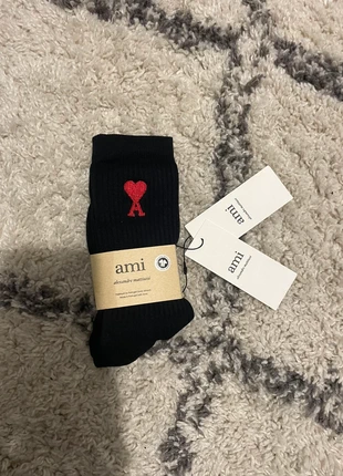 Chaussettes AMI Paris noir – Taille 39-42, brand: Ami Paris, condition: Very good, size: S | 38–42, €25.00, €26.95 includes Buyer Protection