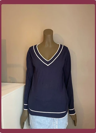 Pull marine col V, brand: Studio, condizioni: Ottime, taglia: S / IT 40 / EU 36, €5.00, €5.95 include la Protezione acquisti