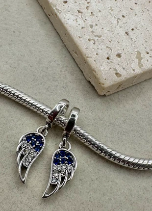 Sparkling Splittable Angle Wings Charms, brand: Charm, condition: Very good, £6.00, £7.00 includes Buyer Protection Pro