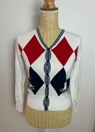 Cardigan Blanc Tommy Hilfiger - Taille XS Femme, marke: Tommy Hilfiger, zustand: Sehr gut, größe: XS / 34 / 6, 12,00 €, 13,30 € beinhaltet Vinted-Käuferschutz Pro