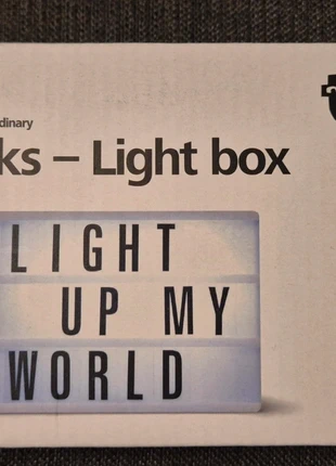 Lichtdoos/ lightbox, marque: Flying Tiger, état: Neuf sans étiquette, 3,00 €, 3,85 € Protection acheteurs incluse