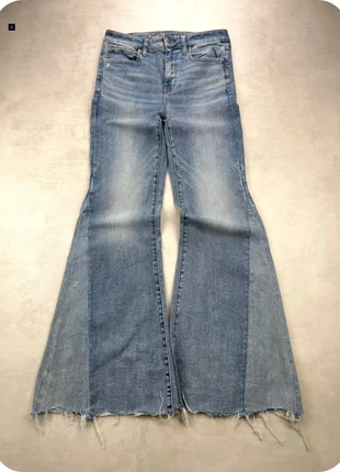 Jean Super Flare / Patte d'eph American Eagle - Taille Haute T.36, marque: American Eagle, état: Très bon état, taille: S / 36 / 8, 27,90 €, 30,00 € Protection acheteurs (Pro) incluse