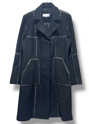 Manteau Long en laine Gerard Darel Noire Taille 44 Femme, brand: Gerard Darel, condition: Very good, size: XXL / 44 / 16, €40.00, €42.70 includes Buyer Protection