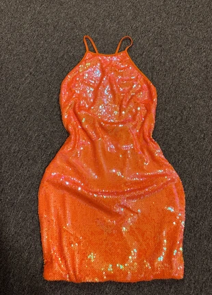 Missguided sequin mini jurk nieuw, merk: Missguided Petite, staat: Nieuw met prijskaartje, maat: M / 38 / 10, € 10,00, € 11,20 inclusief Kopersbescherming