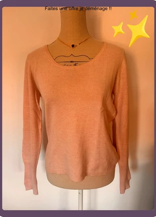 Pull Eric Bompard rose cachemire & soie – Taille L –, marca: Eric Bompard, estado: Bueno, tamaño: L / 40 / 12, 120,00 €, 126,70 € Protección al comprador incluida