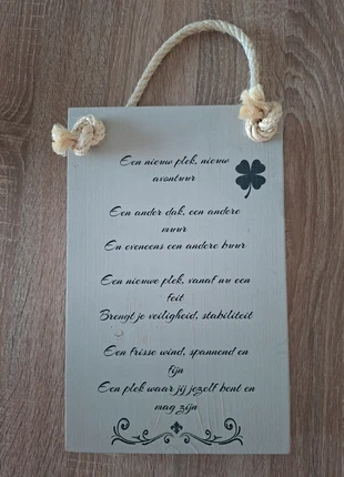 Motivationeel bord nieuw avontuur, marca: merkloos, estado: Novo sem etiquetas, €7.50, €8.58 inclui Proteção do Comprador