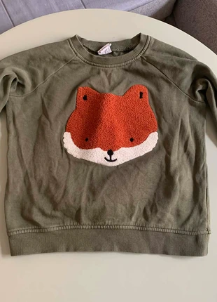 Pull renard vert H&M, brand: H&M, condizioni: Buone, taglia: 4 anni / 104 cm, €1.99, €2.79 include la Protezione acquisti