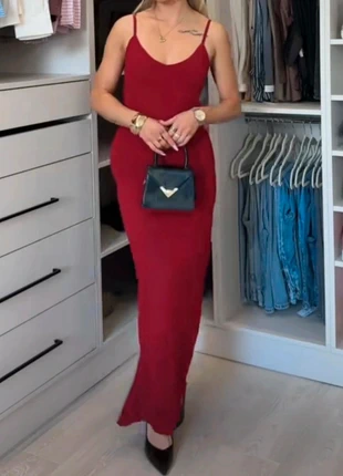 🎄New UK 10 red padded bust longline dress Long Maxi Dress🎄, brand: boutique store, condition: New without tags, size: S / UK 8-10, £14.00, £15.40 includes Buyer Protection