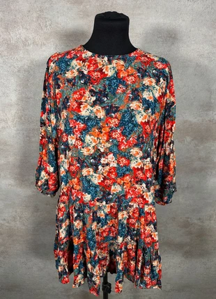Robe Les Petites Fleurs floral multicolore fluide taille S, brand: Les Petites Fleurs, condition: Very good, size: S / 36 / 8, €15.00, €16.45 includes Buyer Protection Pro