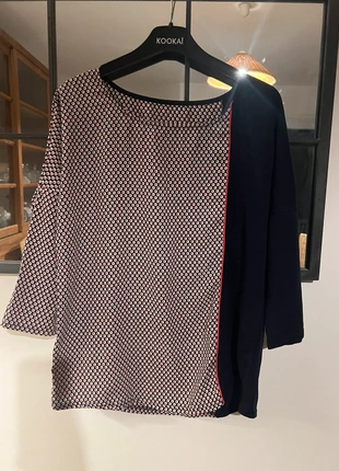 Blouse fluide ample manches 3/4 36/38, marca: Boutique Parisienne, estado: Novo sem etiquetas, tamanho: S / 36 / 8, €8.00, €9.10 inclui Proteção do Comprador