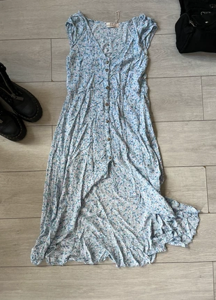 Robe mi longue fleurie, brand: Pull & Bear, condition: Very good, size: L / 40 / 12, €5.00, €5.95 includes Buyer Protection