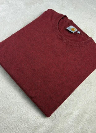 Pull Carhartt WIP homme Playoff – Bordeaux – Taille M – 100% Coton, état: Très bon état, taille: M, 30,00 €, 32,20 € Protection acheteurs incluse