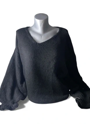 Pull Oversize noir, marque: indépendant, état: Neuf avec étiquette, taille: Taille unique, 14,50 €, 15,93 € Protection acheteurs incluse