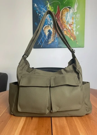 Grande sacoche japonaise imperméable kaki, brand: Japan Style, condition: Very good, €25.00, €26.95 includes Buyer Protection Pro