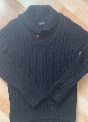 Pull noir Zara taille L, marque: Zara, état: Bon état, taille: L, 3,00 €, 3,85 € Protection acheteurs incluse