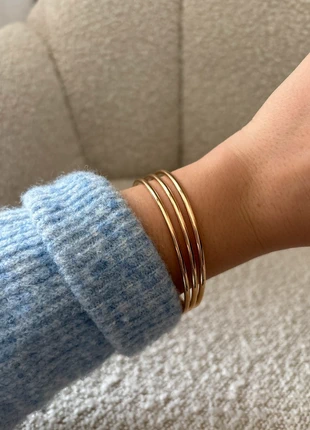 Lot de 3 joncs dorés, marque: Tendance, état: Neuf sans étiquette, 4,00 €, 4,90 € Protection acheteurs (Pro) incluse