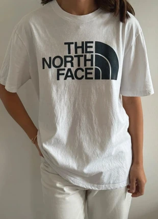T-shirt The North Face en coton taille L couleur blanc logo noir, brand: The North Face, condition: Very good, size: L, €12.99, €14.34 includes Buyer Protection
