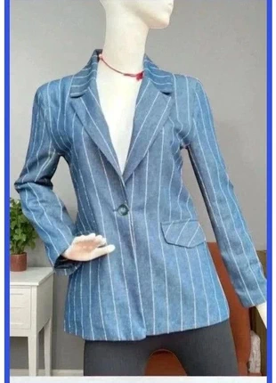 💙 Impresionante blazer azul denim de Rinascimento 💙, marque: Rinascimento, état: Très bon état, taille: M / 38 / 10, 58,00 €, 61,60 € Protection acheteurs incluse