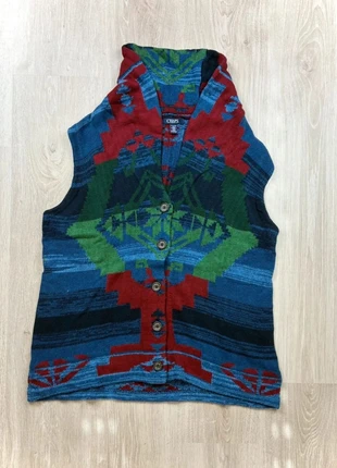 Gilet Pull sans manche boutonné Chaps multicolore taille XL, marca: CHAPS, estado: Nuevo sin etiquetas, tamaño: XL / 42 / 14, 7,50 €, 8,58 € Protección al comprador Pro incluida