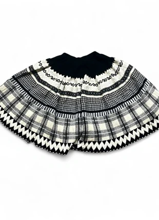 Jupe Marithé François Girbaud 38 en maille à motifs graphique noir et blanc, brand: Marithé + François Girbaud, condizioni: Ottime, taglia: M / IT 42 / EU 38, €63.00, €66.85 include la Protezione acquisti