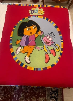 Très bel ensemble plaid et coussin Dora l'exploratrice - TBE, marque: Dora the Explorer, état: Très bon état, taille: Autre, 9,00 €, 10,15 € Protection acheteurs incluse