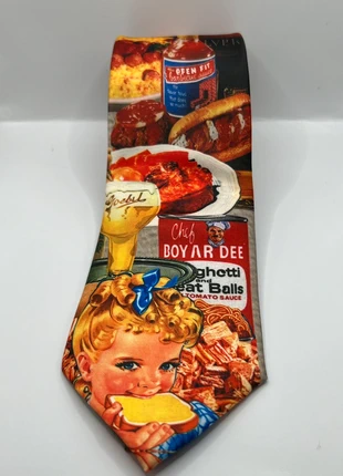 Cravate fast food, brand: Vintage Dressing, condizioni: Ottime, €14.99, €16.44 include la Protezione acquisti