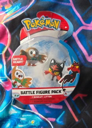 Pokemon Battle Figures Pack - Rowlett/Litten, marque: Pokémon, état: Neuf avec étiquette, taille: 4 ans / 104 cm, 8,00 €, 9,10 € Protection acheteurs incluse