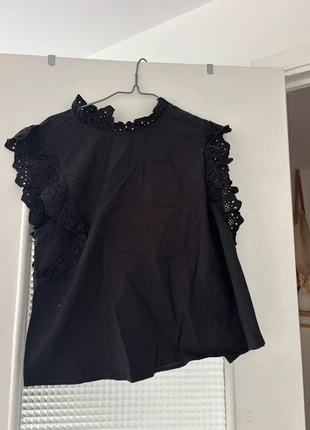 Chemisier noir, marque: H&M, état: Très bon état, taille: M / 38 / 10, 3,00 €, 3,85 € Protection acheteurs incluse