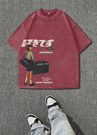 T-shirt oversize, marque: y2k, état: Neuf avec étiquette, taille: M, 35,00 €, 37,45 € Protection acheteurs incluse