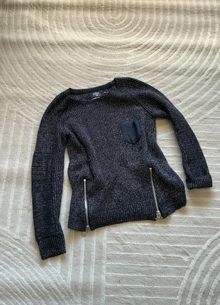 Pull noir pailleté XS – chic de fêtes création française Le Temps des Cerises, marke: Le Temps des Cerises, zustand: Sehr gut, größe: XS / 34 / 6, 23,90 €, 25,80 € inklusive Vinted-Käuferschutz