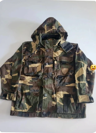 veste militaire camouflage pêche chasse hunting taille 8/9 ans, brand: Vintage Dressing, condizioni: Ottime, taglia: 9 anni / 134 cm, €15.00, €16.45 include la Protezione acquisti