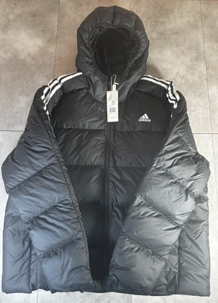 Veste doudoune manche longue a capuche d’hiver noir blanc homme / 2XL / y2k / neuf / noir blanc, brand: adidas, condition: New with tags, size: XXL, €90.00, €95.20 includes Buyer Protection
