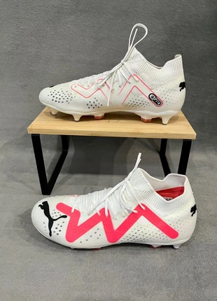 Chaussures de foot vissés puma future match blanche taille 41, merk: Puma, staat: Heel goed, maat: 41, € 35,00, € 37,45 inclusief Kopersbescherming