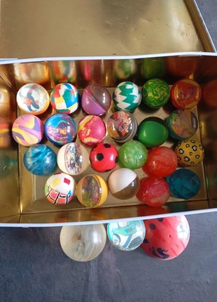 Gros lot de balles rebondissantes, marque: sans marque, état: Satisfaisant, taille: Taille unique, 9,00 €, 10,15 € Protection acheteurs incluse