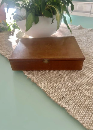 Boîte ancienne en bois – simple, authentique et pleine de charme, brand: Vintage, condition: Good, €7.00, €8.05 includes Buyer Protection