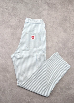 Pantalon Carhartt WIP Terrell SK taille 25 Pant à rayure coupe droite femme RW loose tapered N°90, marque: Carhartt, état: Bon état, taille: XS / 34 / 6, 64,90 €, 68,85 € Protection acheteurs incluse