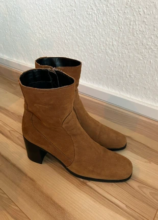 Suede Ankle Boots, marque: Zara, état: Très bon état, taille: 40, 11,00 €, 12,25 € Protection acheteurs incluse