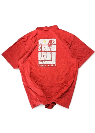 T-shirt rouge Roland Garros vintage – Logo officiel & grand dos imprimé – Taille L, marque: Roland Garros, état: Très bon état, taille: L, 20,00 €, 21,70 € Protection acheteurs (Pro) incluse
