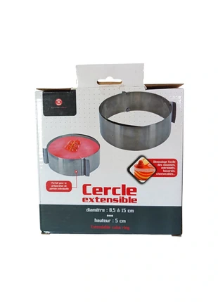 Cercle à pâtisserie extensible, marque: cuisy, état: Neuf avec étiquette, 2,50 €, 3,33 € Protection acheteurs incluse
