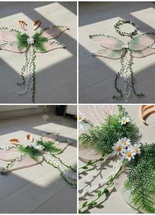 Ailes Féeriques Elfique Fleuries – Magiques / Cosplay / Festival / Fantasy, marca: Atelier Ysée, estado: Muy bueno, tamaño: M / 38 / 10, 29,99 €, 32,19 € Protección al comprador Pro incluida