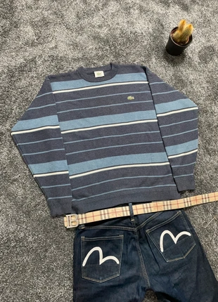 Lacoste Pullover | Blau Weiß | Größe S | PashaStyle | Y2K, marque: Lacoste, état: Très bon état, taille: M, 64,80 €, 68,74 € Protection acheteurs incluse