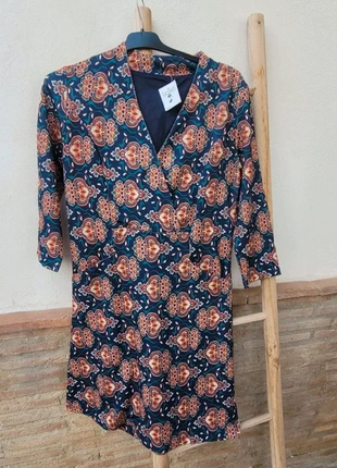 Vestido Vintage., marque: tacones, état: Neuf avec étiquette, taille: XL / 42 / 14, 12,00 €, 13,30 € Protection acheteurs incluse