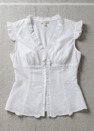 Blouse blanche bohème, marca: Vintage Dressing, estado: Muy bueno, tamaño: S / 36 / 8, 30,00 €, 32,20 € Protección al comprador incluida