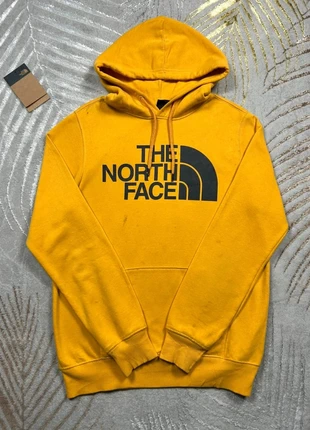 Sweat à capuche the north face jaune logo imprimer noir, brand: The North Face, condition: Good, size: S, €20.00, €21.70 includes Buyer Protection Pro