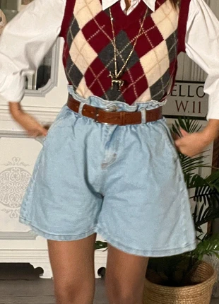 Pantaloncino in Denim Just West – Effetto Caramella, brand: Justwest, condizioni: Ottime, taglia: M / IT 42 / EU 38, €15.00, €16.45 include la Protezione acquisti